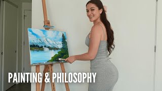I Tried to Paint Like Bob Ross