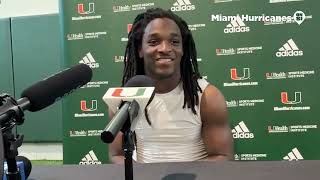 Miami's Superstar WR Malachi Toney During Spring Practice 26'