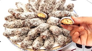 حلوة عشرة دقاىق لشرب الشاى سهلة واقتصادية بدون زبدة هشيشة وبنينة كدوب في اليد قبل الفم