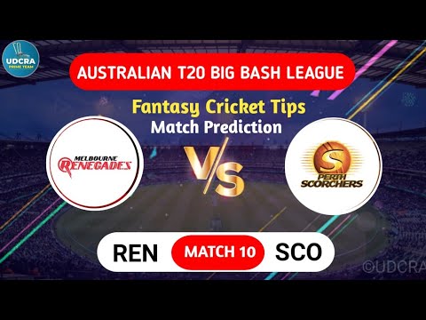 REN vs SCO Fantasy Dream11 Prediction, REN vs SCO 2024, Australian T20 Big Bash Match Prediction