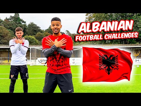 IMPOSSIBLE ALBANIAN FOOTBALL CHALLENGES! 🇦🇱😂