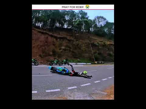 Pray For Rider 🥹💔#motovlog #viral #ytshorts #crash #zx10r #emotional #new #trending #reels