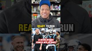 "Get ready to run." DJ Moore on being reunited with Joe Brady #BillsMafia #Bills #NFL