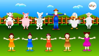 Old MacDonald Had A Farm | Nursery Rhymes and Kids Songs | Kids Video | Kids Cartoon Flix