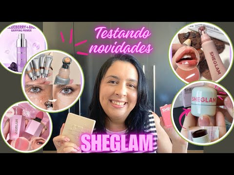 TESTANDO MAQUIAGENS DA SHEGLAM / muita novidade 🩷 @sheglam_official