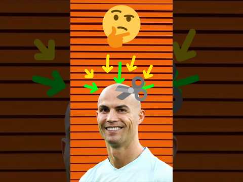Find The Correct ❌ Hairstyle of Cristiano Ronaldo ?? #ronaldo #football #footballedits #shorts