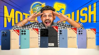 Moto Rush 🔥 Best Motorola Phones in Big Billion Days Sale 2025 | Crazy Discount🤯
