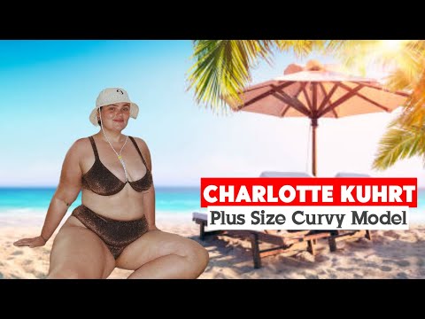 Charlotte Kuhrt ✅ Natural Plus Size Model | Curvy Girl Outfits | Bikini | Curvy Lifestyle, Biography