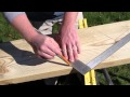 Building Steps for a Ground Level Entry Deck
