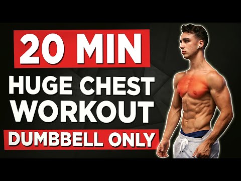 20 MIN CHEST & SHOULDER WORKOUT (DUMBBELLS ONLY)