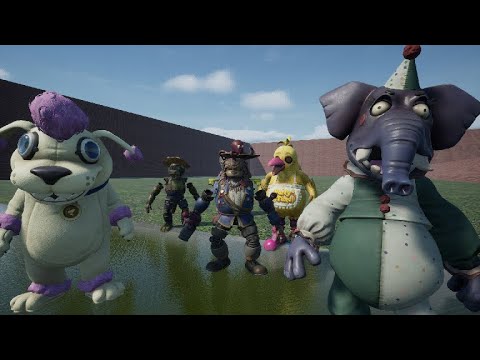 FNAF MIMIC in The GMOD GM_BIgMaze MAP