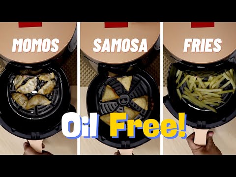 Smart Airfryer from Cello | Healthy Cooking | Oil Free cooking | Fries | Samosa | Fried Momos |