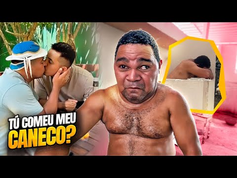 VISH! GALO CEGO VIU O VÍDEO DELE BEIJANDO ERIK! 🤣🤣 | GALO CEGO