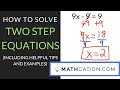 Solving Two Step Equations Made Easy