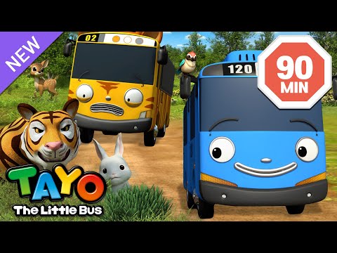 Misión de Rescate de Animales de Tayo | Dibujos animados para niños | Tayo El Pequeño Autobús