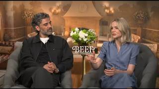 BEEF (S2) interview | OSCAR ISAAC | Carey Mulligan, Charles Melton, Cailee Spaeny, Lee Sung Jin
