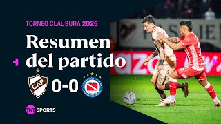 PLATENSE y ARGENTINOS IGUALARON en el CLÁSICO | #Platense 0-0 #Argentinos | Resumen