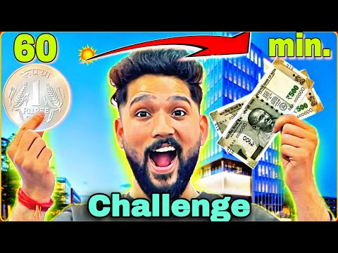 Turning RS 1 into RS 1,000 in 60 Minutes 🤑 Challenge !