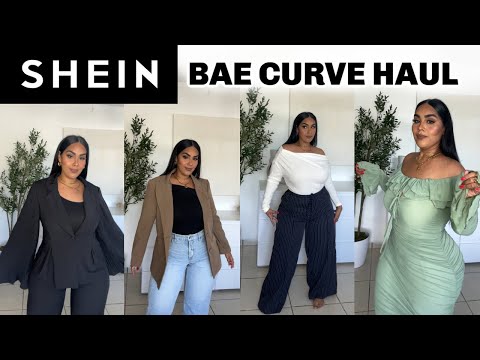 SHEIN BAE CURVE try on haul | ropa de tallas grandes | plus size