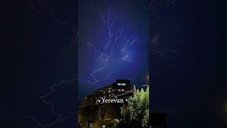 Chasing lightning, catching magic! #armenia #Lightning