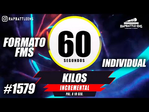 🎤 Formato FMS Individual 🔥 Base de Rap Para Improvisar Con Palabras | ENTRENAMIENTO FMS #1579