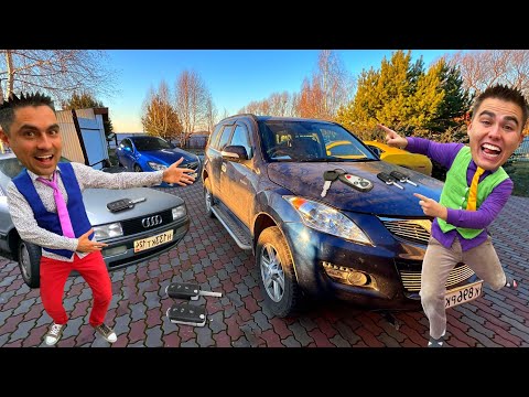 Mr. Joker Hid Car Keys in Car VS Mr. Joe Thief for Kids