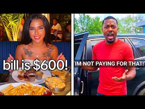 Man WALKS OUT ON Dinner Date After Gold Digger Cross the Line!