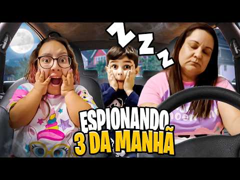 Espionei minha mãe as 3 HORAS da MANHÃ - Clau Santana e MC Divertida
