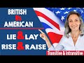 Understanding Verbs: Lie, Lay, Raise, Rise