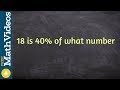 Proportions and Long Division Concepts