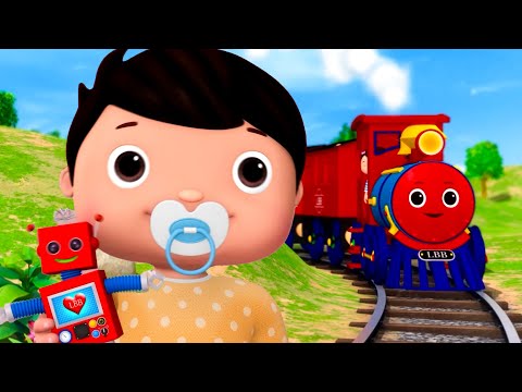 ポッポきしゃがくるよ！ 🚂🎶 | 童謡と子供の歌 | 教育アニメ -リトルベイビーバム | 知育動画 | Little Baby Bum Japanese