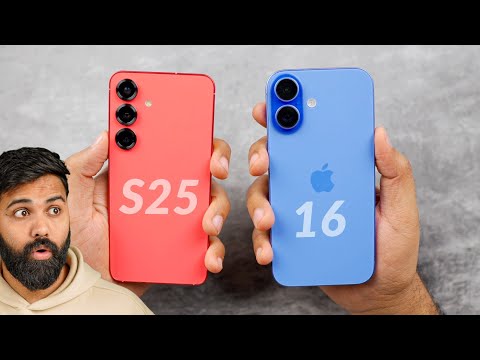 Samsung S25 vs iPhone 16 Speed Test | Shocking Results 🔥