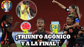 ANÁLISIS a COLOMBIA vs ARGENTINA 5-4 HOY PENALES COPA AMERICA FEMENINA