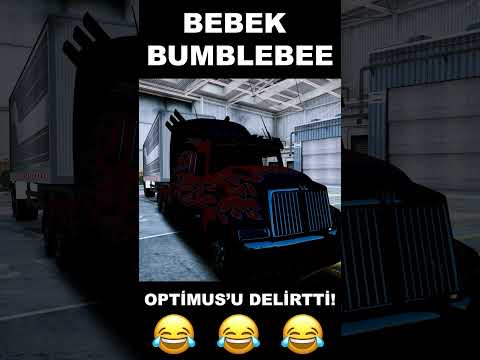 Bebek Bumblebee Optimus Prime'ı Çıldırttı! 🤣