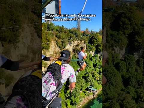 Crazy JUMPS from high places 🥶✨️#travel #bungeejump #bungeejumping #zipline