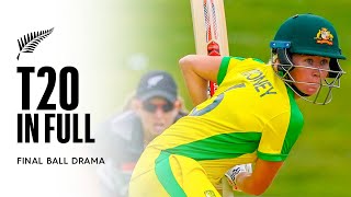 Mooney 🆚 Mackay 🔥 Whiteferns Leave It Late In Classic Match | New Zealand v Australia T20