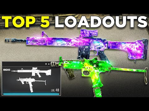 TOP 5 *META* LOADOUTS in WARZONE! 👑 (Warzone Best Class Setups) - BO6