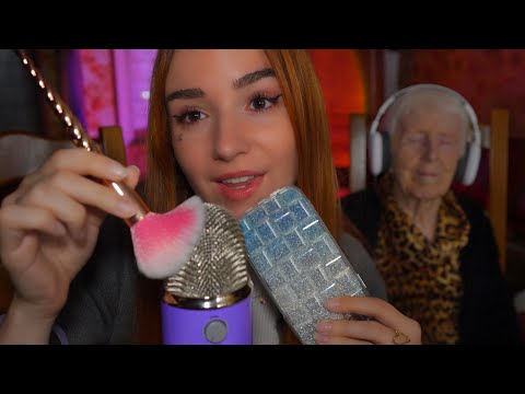 ASMR POUR DORMIR (ma mamie s'endort à la fin) 🌸🌙