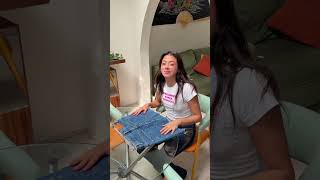 Transformando de jeans a falda 💋 DIVA-Y (diy) como los viejos tiempos? #diy #transformandoropa