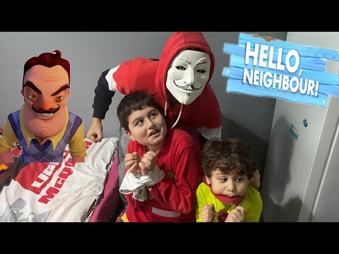 EYVAH HELLO NEİGHBOR EVİMİZDE | DOĞUYU KAÇIRDI AYAZ KARDEŞİNİ KURTARABİLECEK Mİ❗️ #helloneighbor