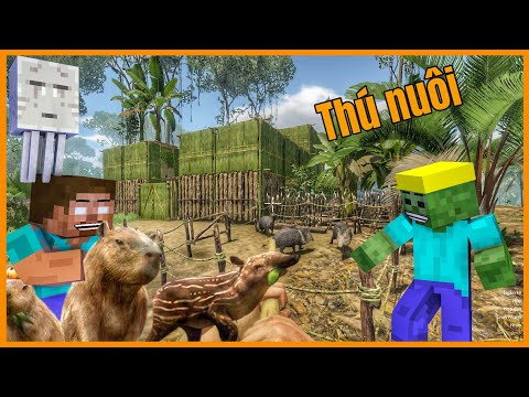 [ Green Hell ] THẦY NUÔI THÚ CƯNG VÀ TRỒNG CÂY ĂN QUẢ | MV GAMER