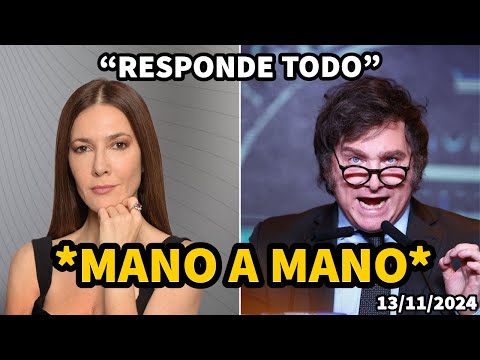 ๐ฅJavier Milei con Cristina Perez luego del FALLO contra CRISTINA KIRCHNER
