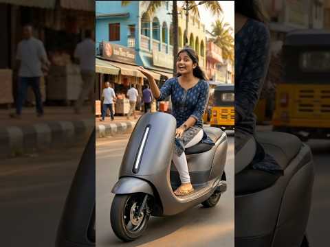 பெண்களுக்கான அசத்தலான ஸ்கூட்டர் 💥 #tamilnews #trending