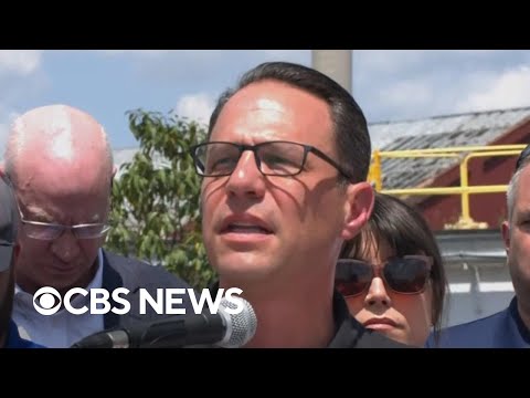 YouTube video thumbnail: Gov. Josh Shapiro Gives Update on U.S. Steel Plant Explosion in Pennsylvania