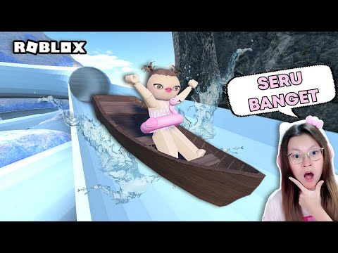 Membangun Kapal Untuk Naik Perosotan Paling Seru ?!! [Roblox Indonesia]