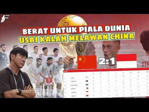 Adakah Kesempatan Indonesia Lolos Piala Dunia 2026 Setelah Kalah Menghadapi China?