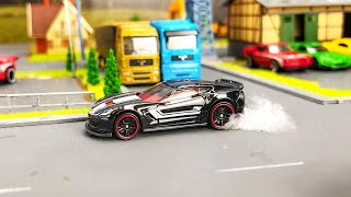 The Heist: A Hot Wheels Stop Motion Movie! (Diorama & 1/64 Scale Cars)