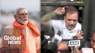 Rahul Gandhi, opposition leaders protest India electoral panel accused of vote-rigging