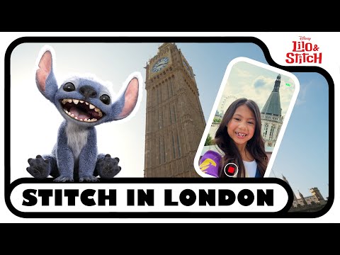 Main Character Energy: Stitch Takes Over London 🇬🇧 | Lilo & Stitch @DisneyClubUK