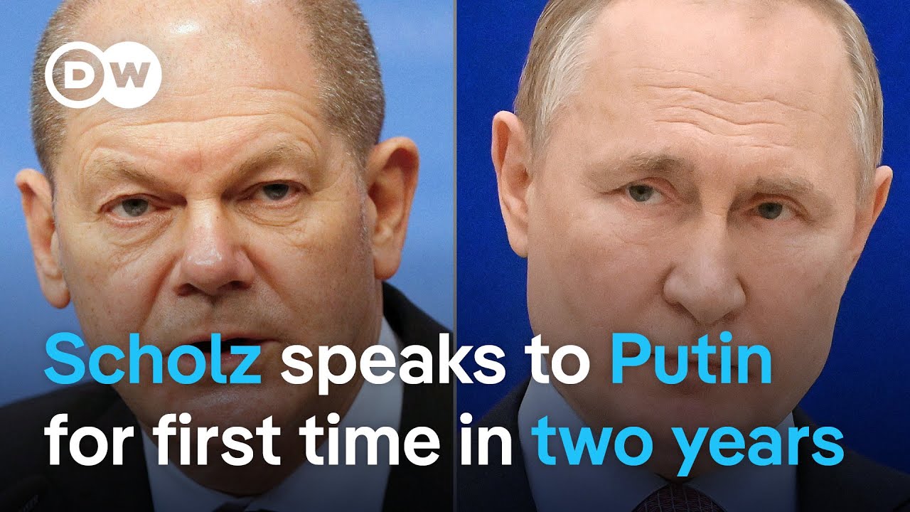 Germany’s Scholz urges Putin to be prepared to negotiate with Ukraine | DW News